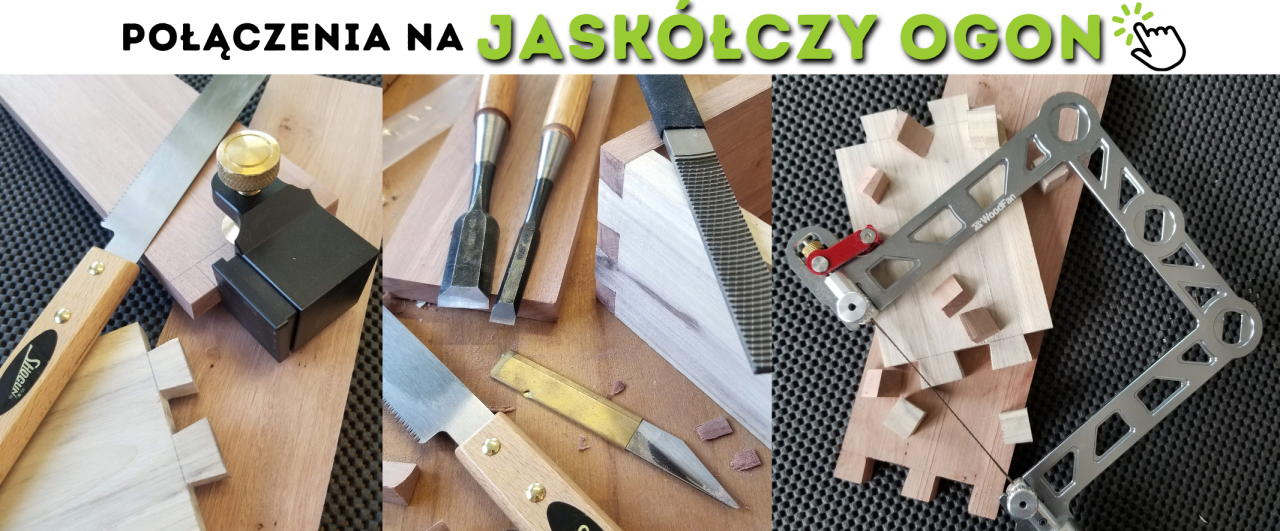 Połączenia na jaskółczy ogon - przegląd ręcznych narzędzi