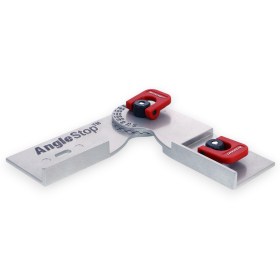 Angle stop 60-300 for T-track AngleStop T-trax profiles