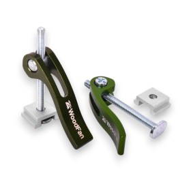 2 pcs. Eccentric clamps M6 75mm clamping levers for T-track and Miter Track profiles